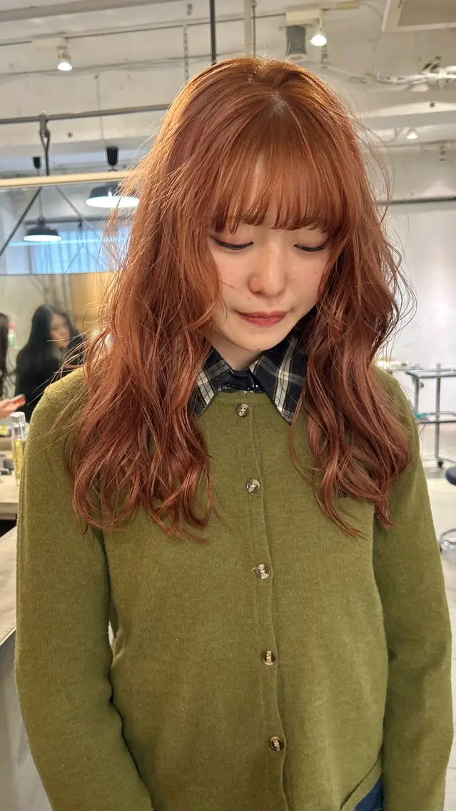 セミロング カラー ❕マンツーマン施術❕ 🍊Moemiのヘアスタイル