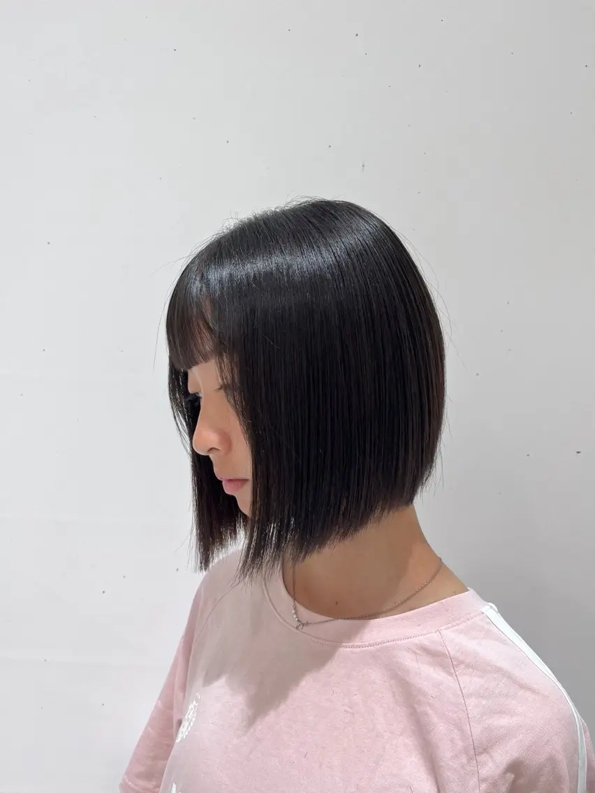 ミディアム ヘアカラー トリートメント 小林 ひびきのヘアスタイル