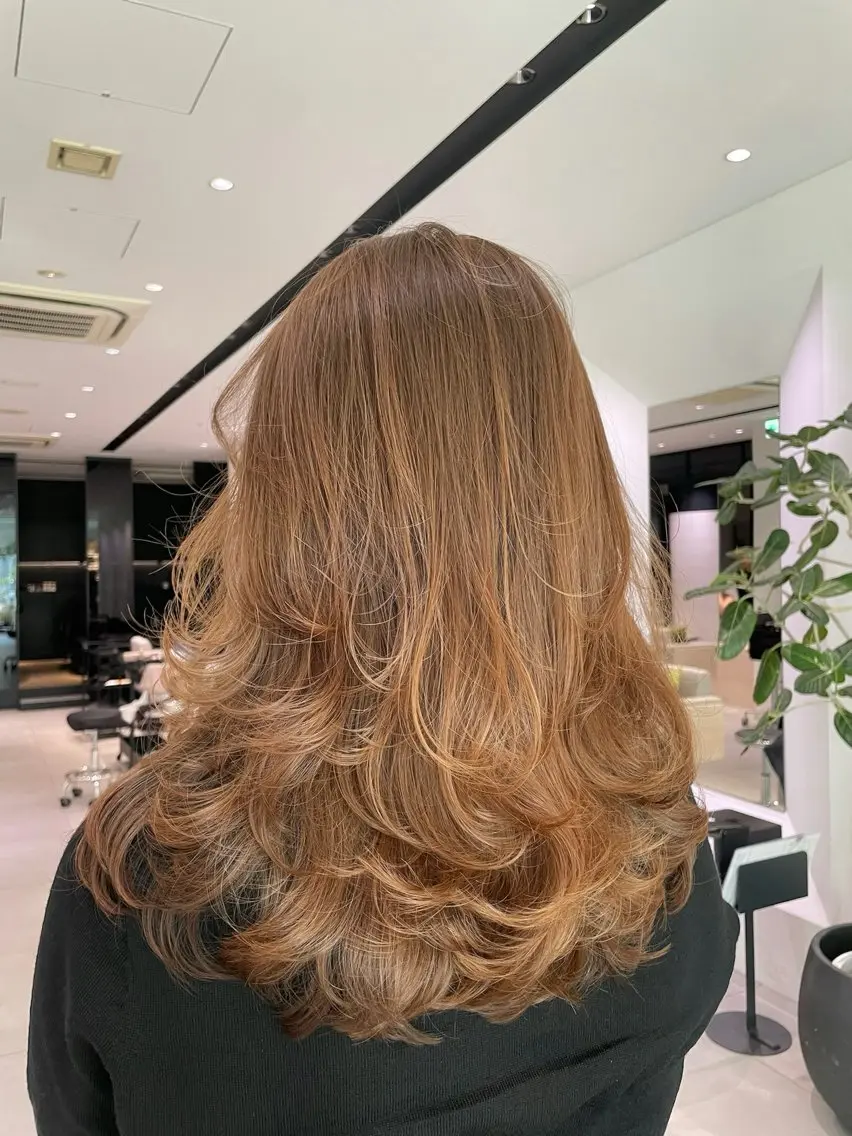 ロング カット 🍓レイヤーカット 大募集🍓佐々木のヘアスタイル