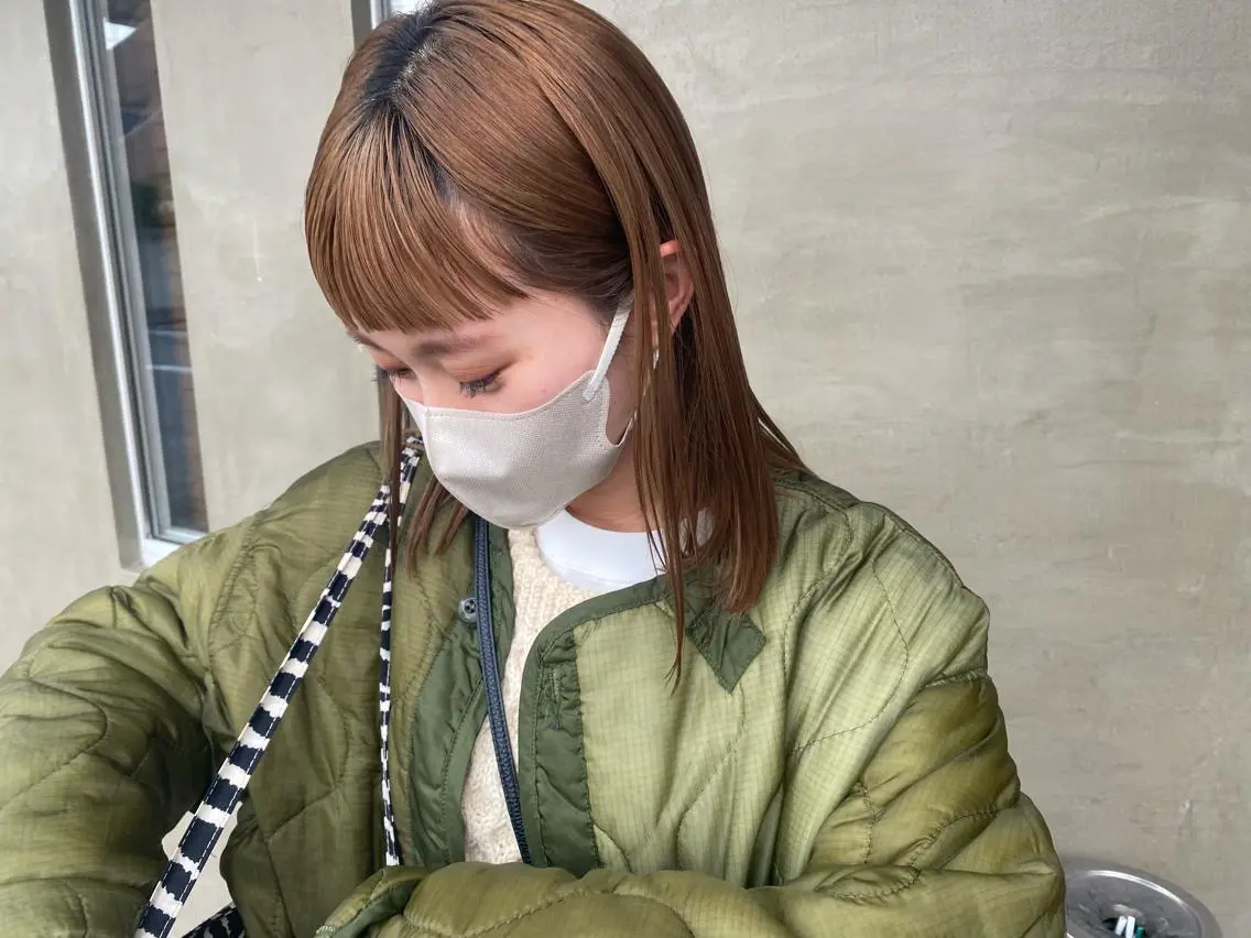 カラー ブリーチ 柔らかカラー🥛 mayucoのヘアスタイル