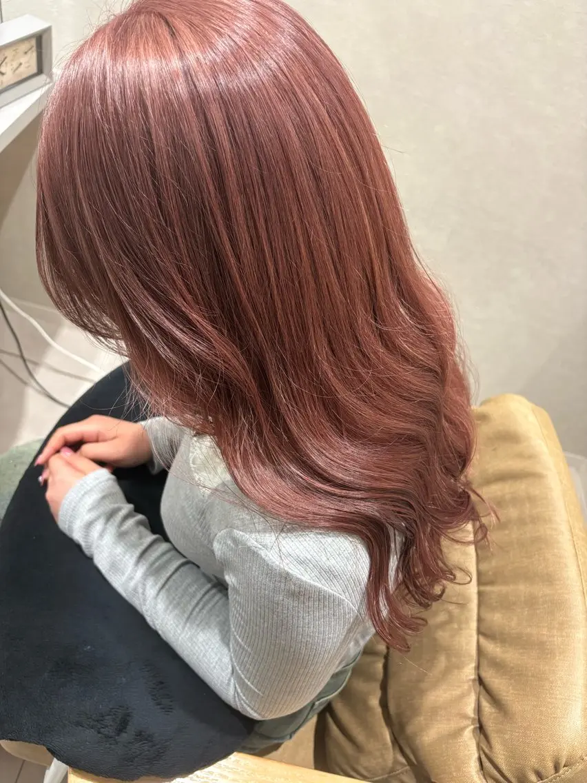ロング カラー カット ヘアカラー 💜N°大分💜 三浦のヘアスタイル