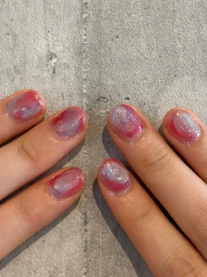 ネイル ハンドネイル もも🍑JELLO 表参道NAILのネイルデザイン