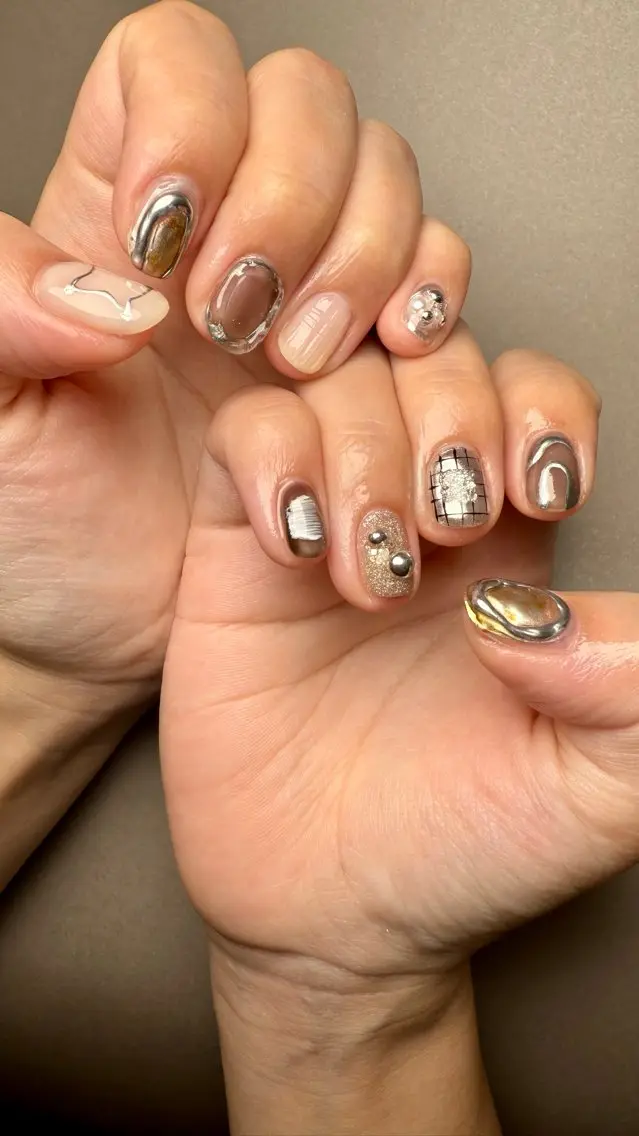 ネイル ニュアンスネイル ハンドネイル ハンドケア Atelier Ariのネイルデザイン