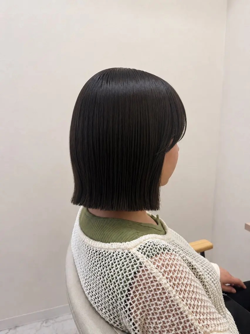 ショート カラー 切りっぱなしボブ ショートボブ ボブ 韓国風ヘア ショートヘア カット ヘアカラー トリートメント 🫧ショート・ボブ・ 似合わせ🫧井上歩のヘアスタイル
