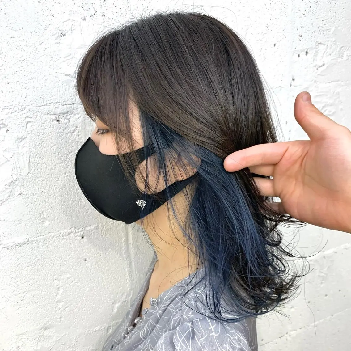 ミディアム カラー ムラヨシ ショータのヘアスタイル