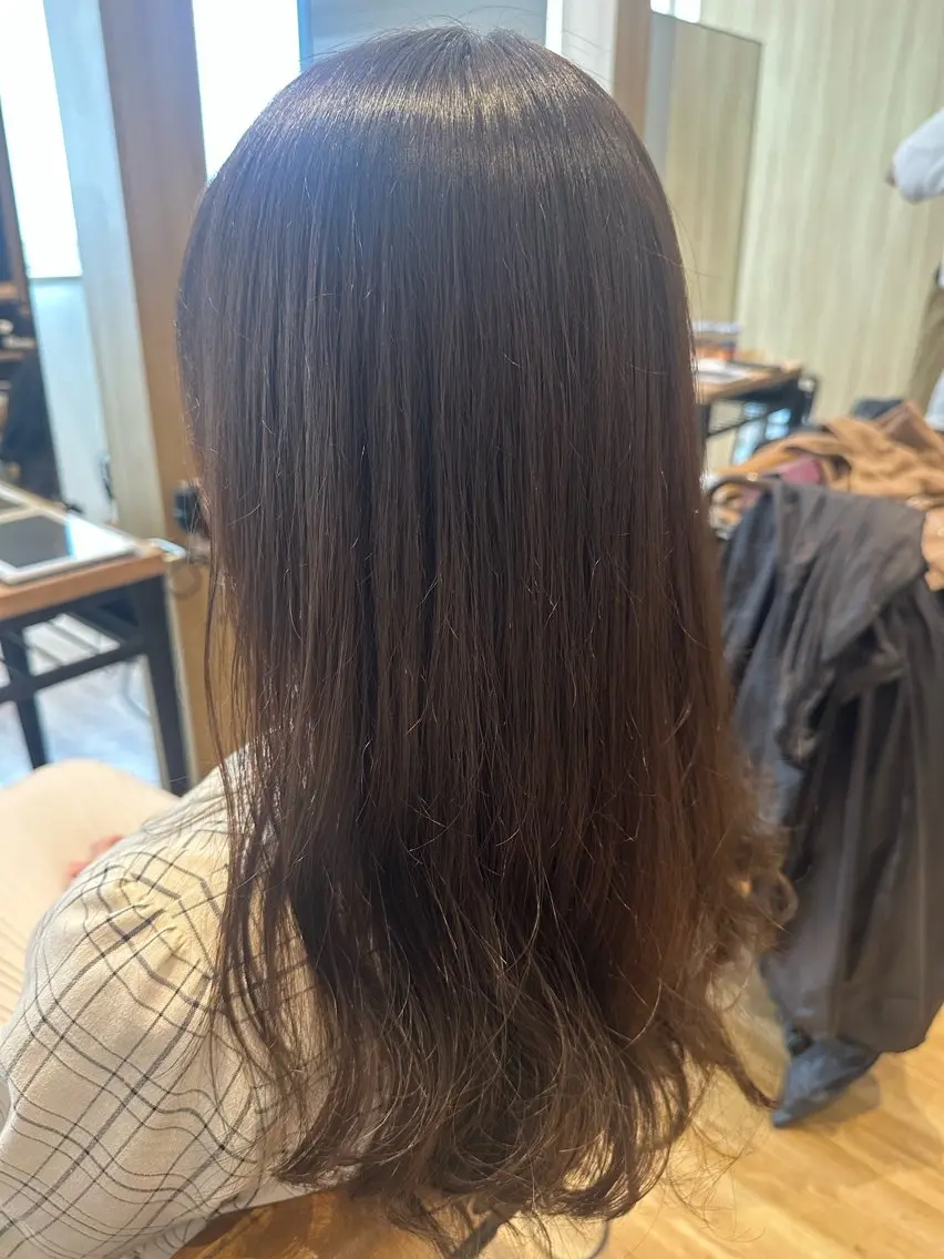 セミロング カラー カット ヘアカラー トリートメント ✨✂️Nori ✂️✨のヘアスタイル