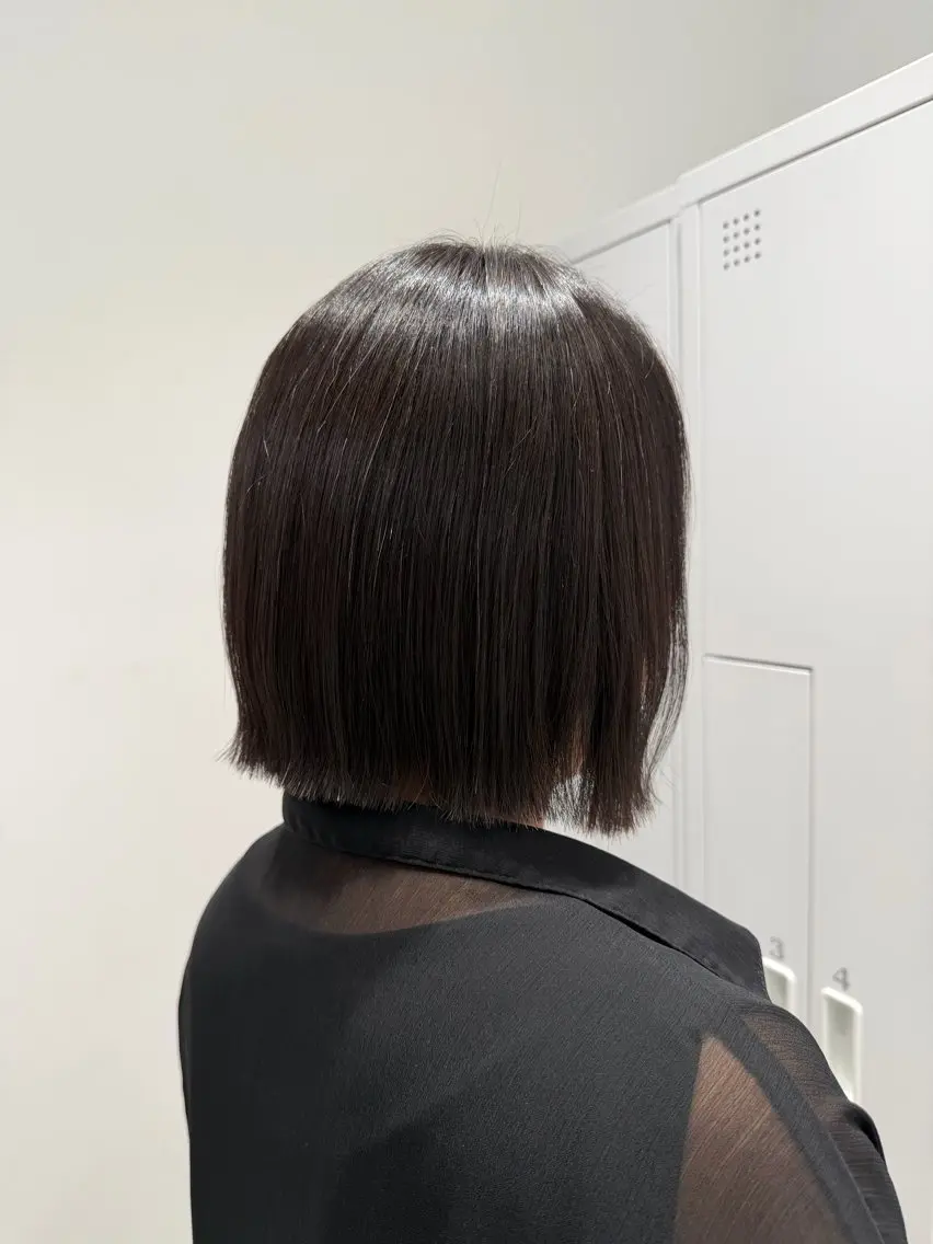 ショート ボブ トリートメント 𝐜𝐨𝐚 𝐦𝐨𝐦𝐨𝐞のヘアスタイル