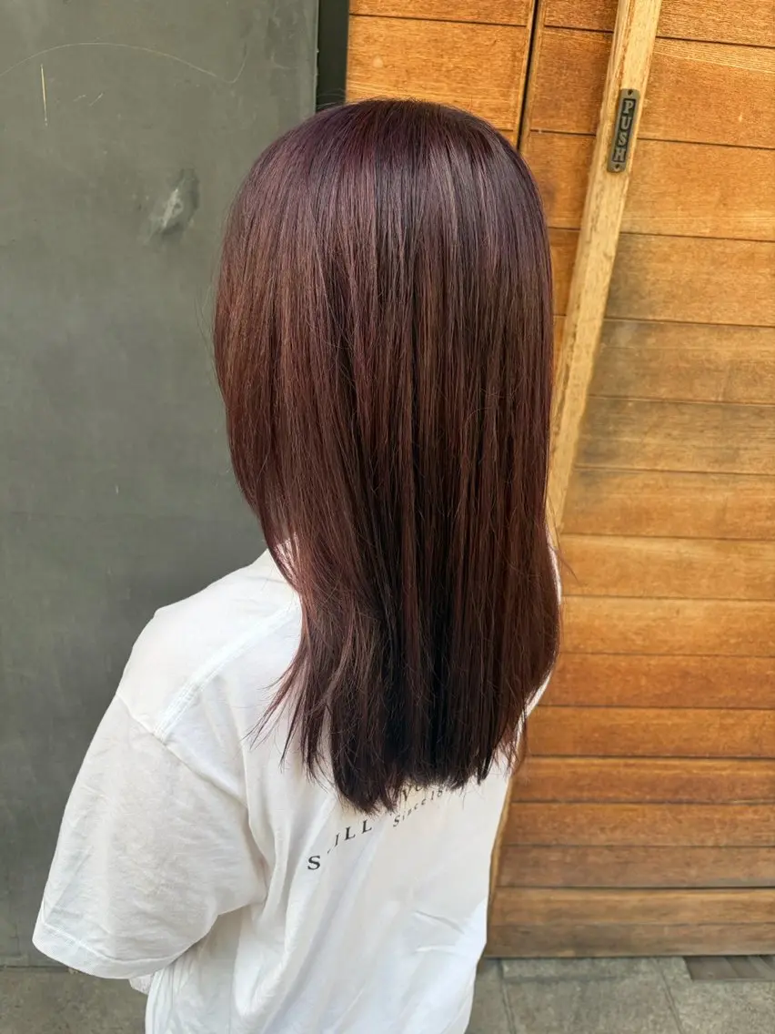 ミディアム Risa 💛のヘアスタイル