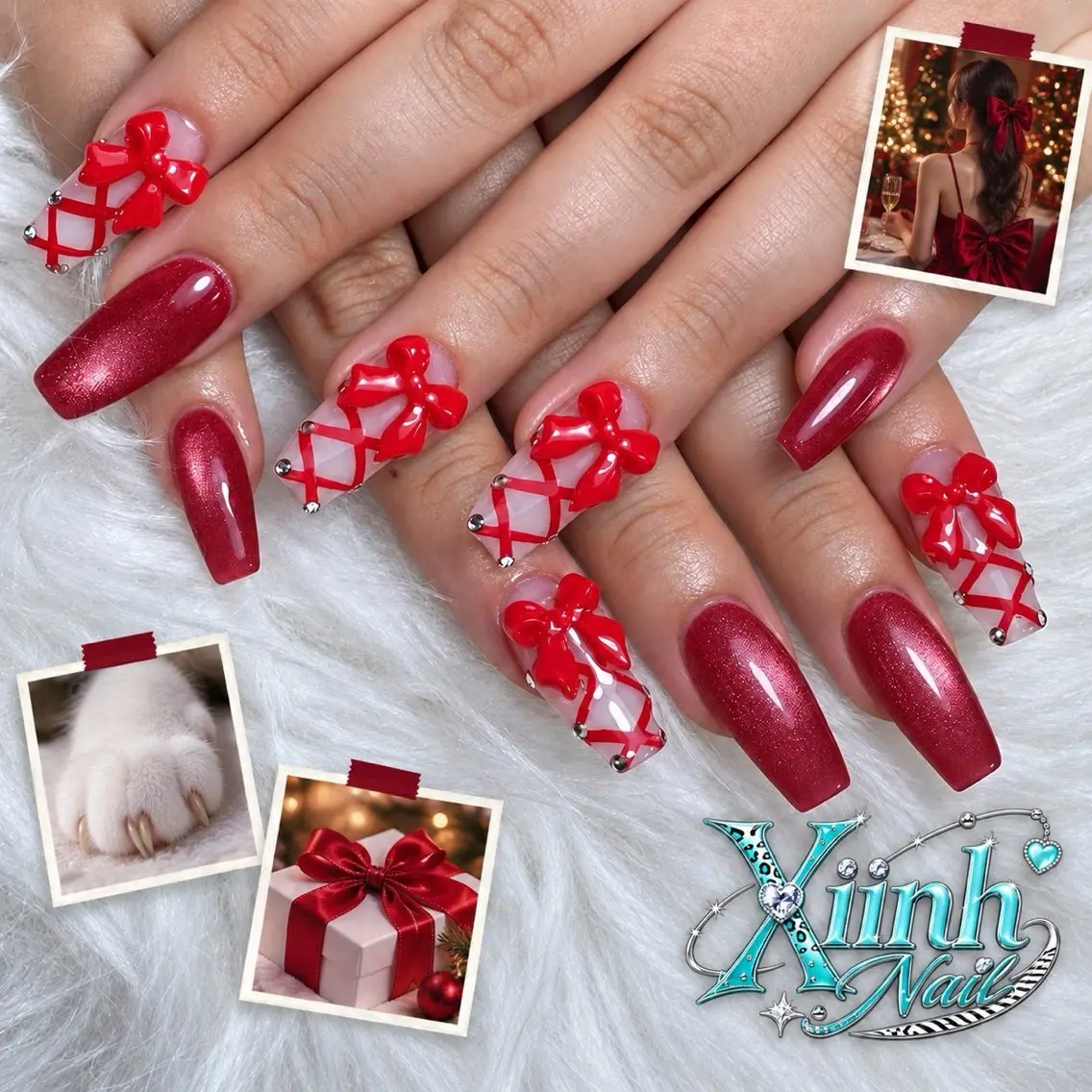 ネイル チークネイル 桜ネイル 長さ出し フットネイル ジェルネイル ハンドネイル XIINH NAIL SALONのネイルデザイン