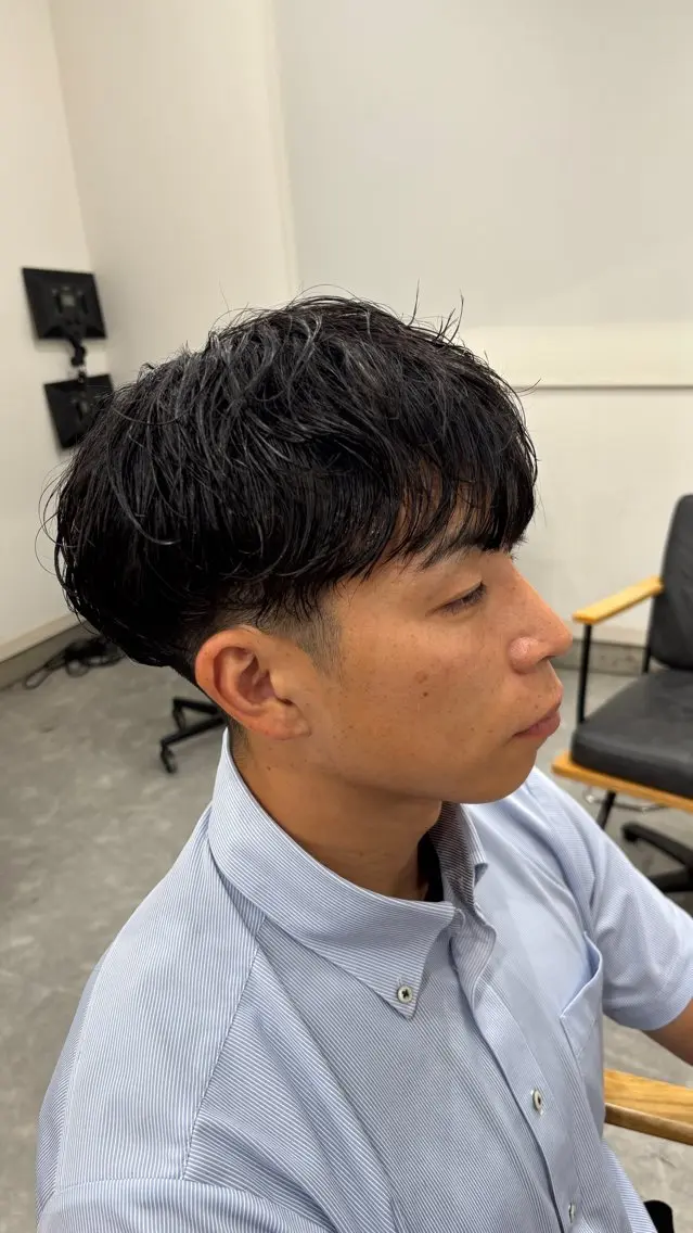 メンズ メンズパーマ カット パーマ メンズパーマ WATARUのヘアスタイル