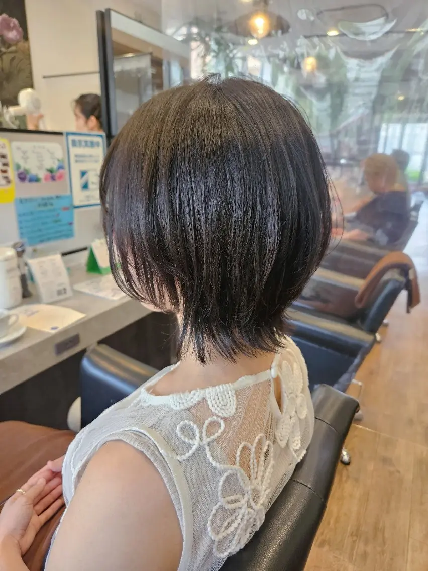 ショート カット ヘッドスパ 関口 友菜のヘアスタイル