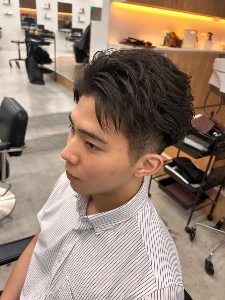 メンズ カットモデル募集中 新潟万代/こたろ🐯のヘアスタイル