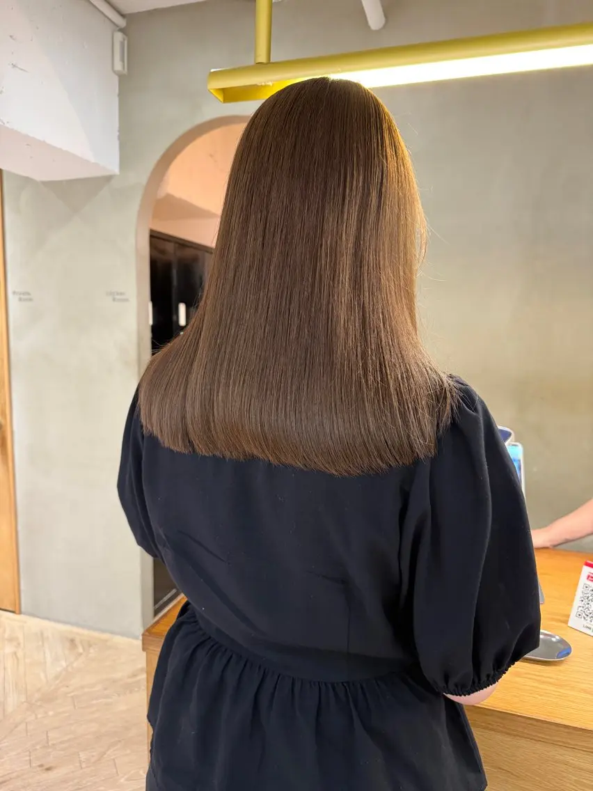 ロング 透明感カラー 🎀エリコ🌈のヘアスタイル