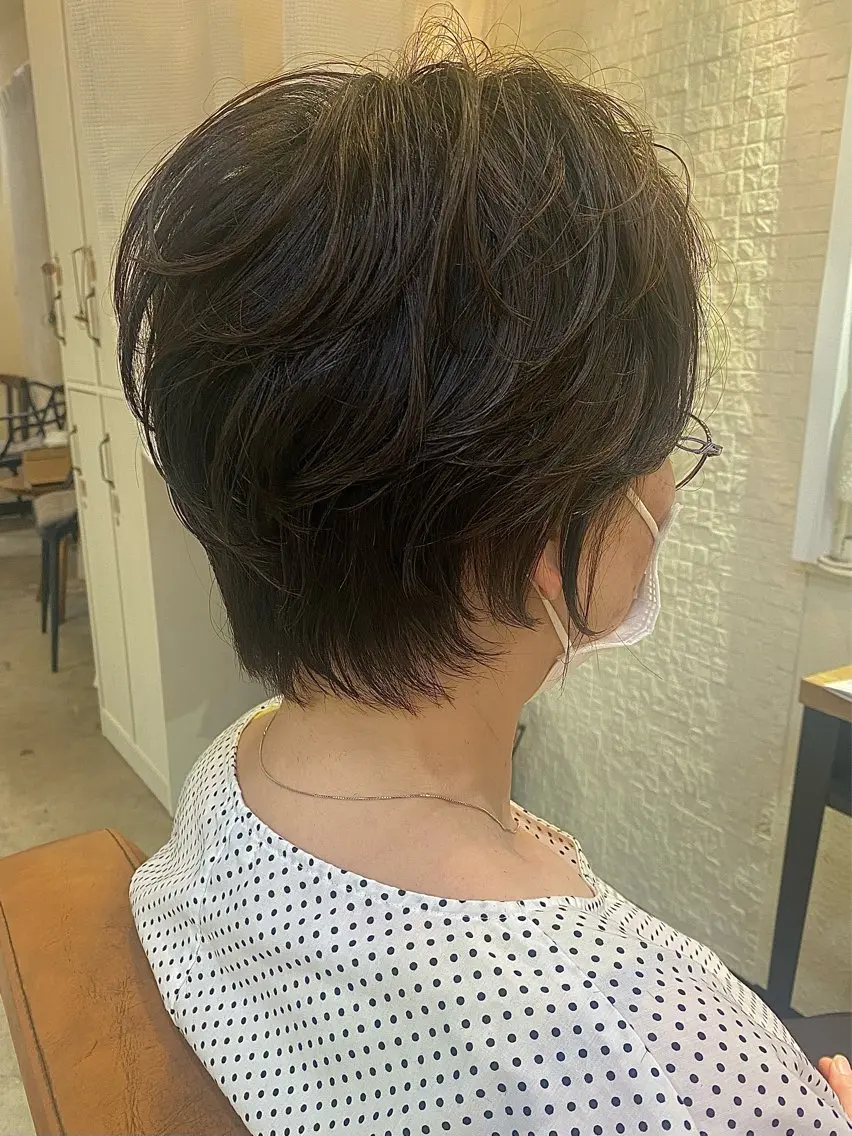 ショート 心斎橋美容室 ARCHEあやかのヘアスタイル