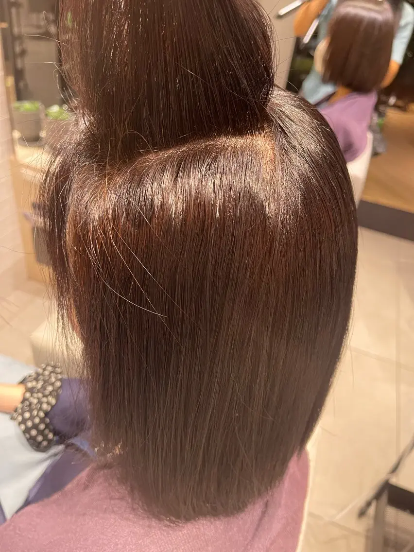 ミディアム stair:case 細淵舞子のヘアスタイル