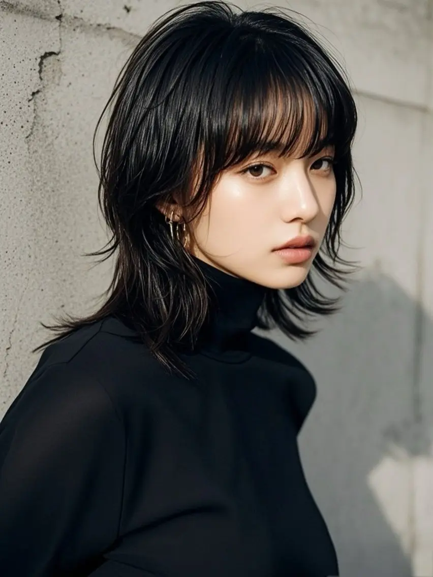 🪡4月限定🧵ウルフカット + カラー + オージュアトリートメント /ウルフカットの写真