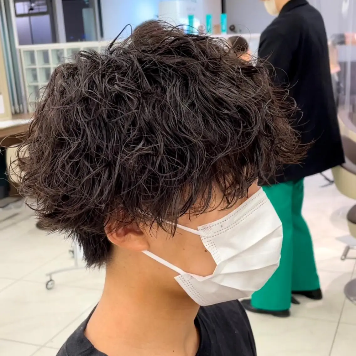パーマ メンズ カット パーマ トリートメント 【メンズ特化】 池田大成✂︎のヘアスタイル