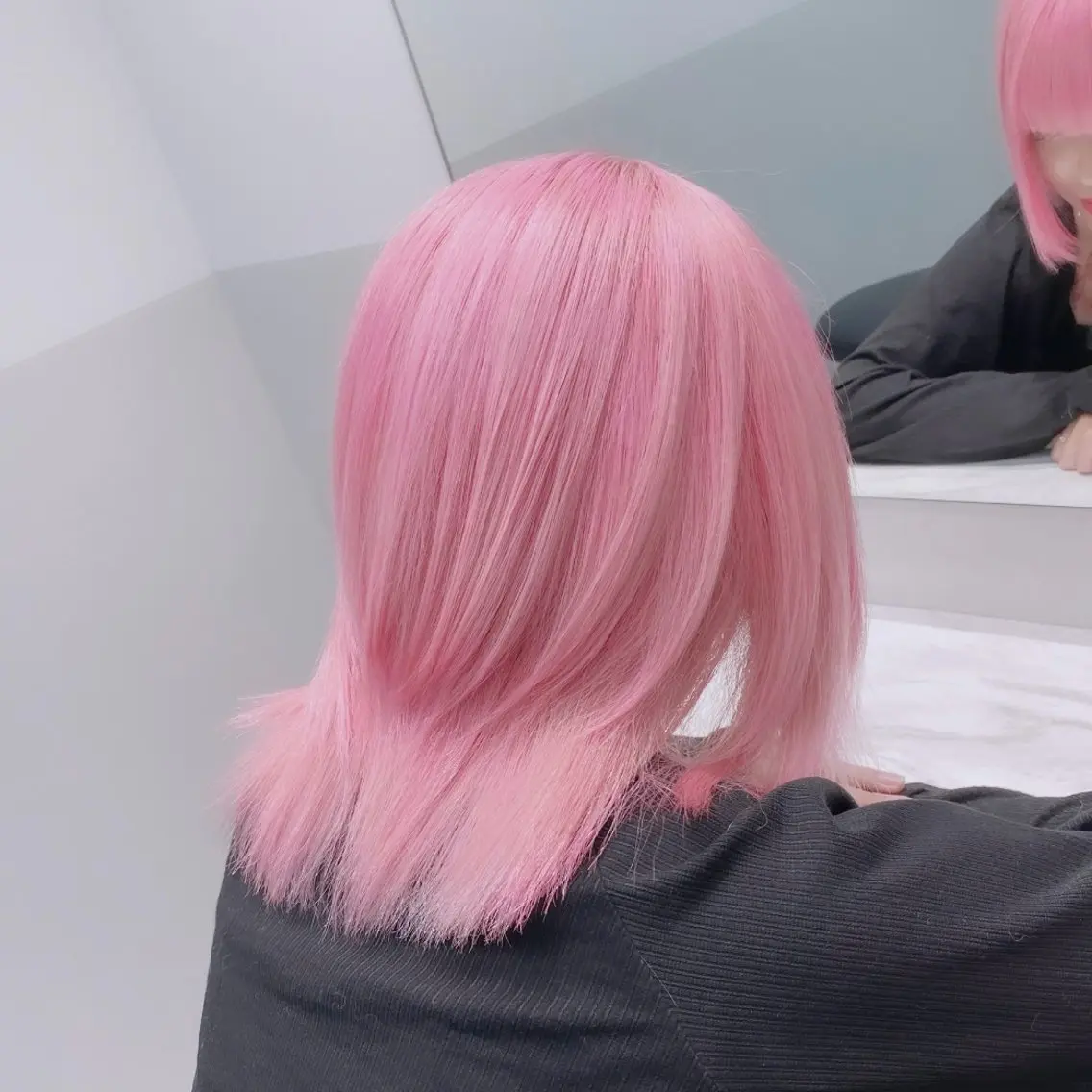 ロング カラー ヘアアレンジ メンズ ブリーチの髪様 MASATOのヘアスタイル