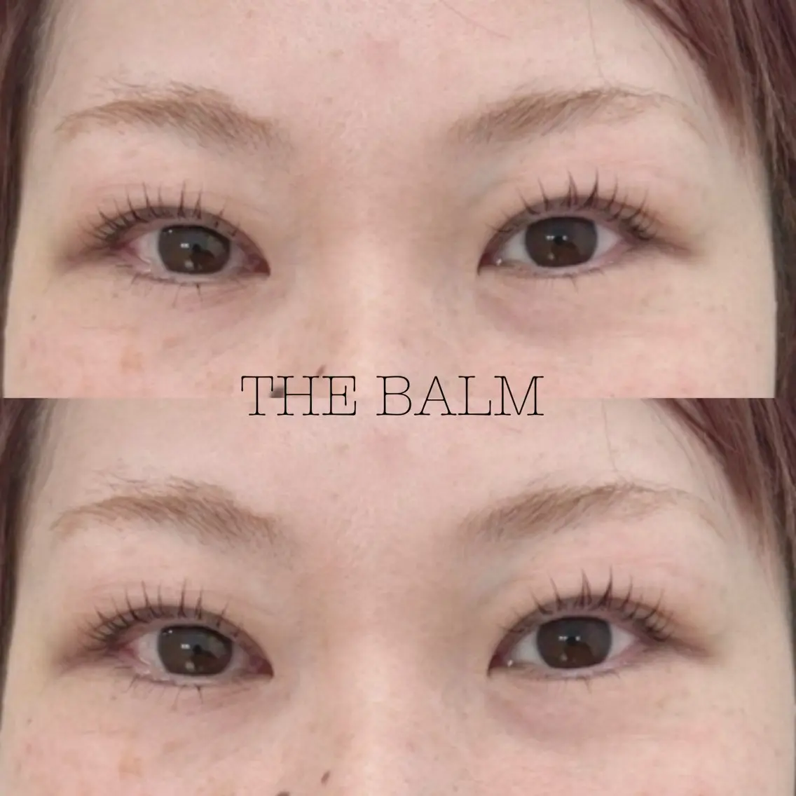 マツエク・マツパ まつげパーマ 一重×まつ毛パーマ マツパ THE BALM three♡稲村の眉毛・アイブロウイメージ