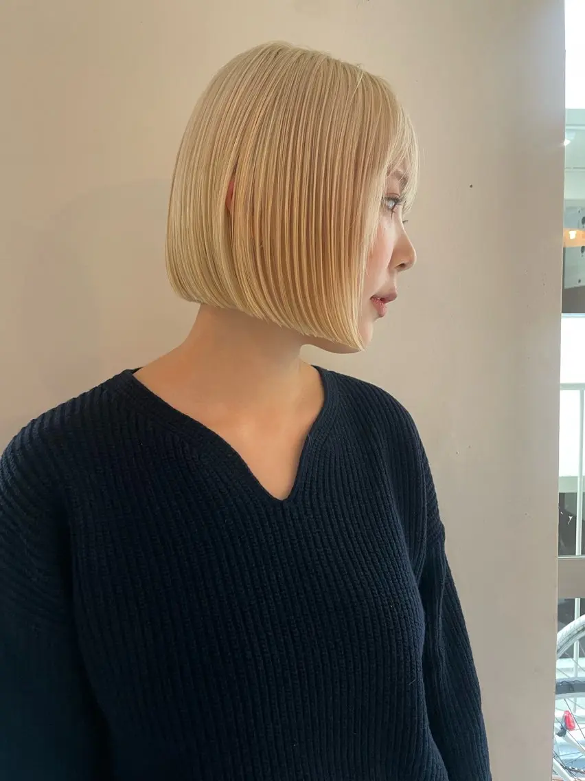 ショート カット ヘアカラー トリートメント suvvy hairsalonのヘアスタイル
