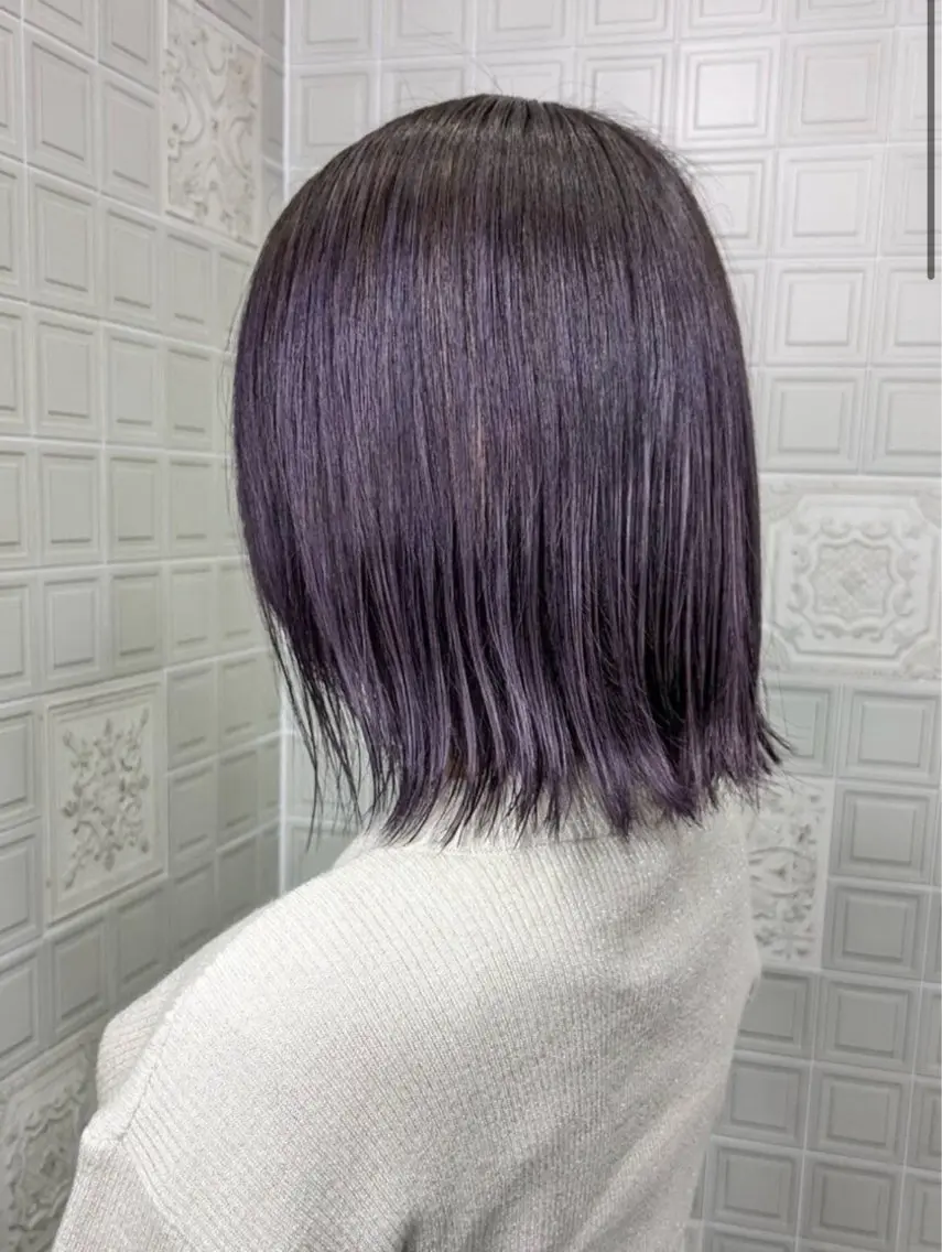 カラー 🖤🫧艶髪カラー 🫧🤍/鈴木 碧のヘアスタイル