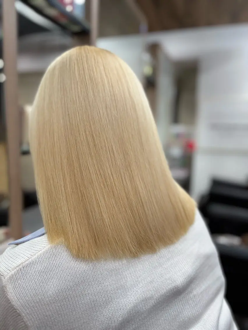 ミディアム ヘアカラー 横浜lapis amaneのヘアスタイル