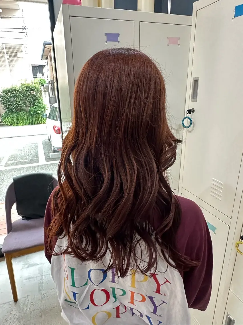 カラー ヘアカラー 十倉 朱莉のヘアスタイル