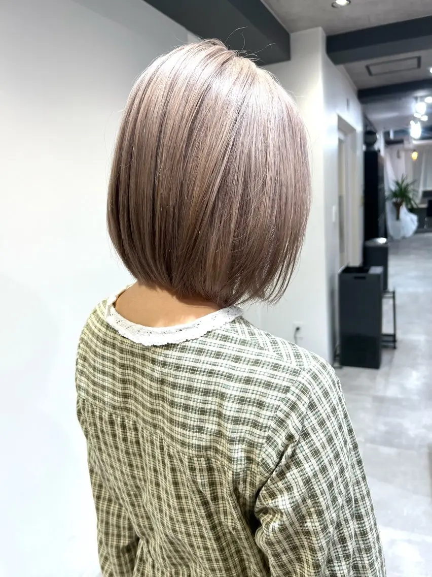 ミディアム カラー ヘアカラー ダブルカラー🩰 CHIHIRO👒のヘアスタイル