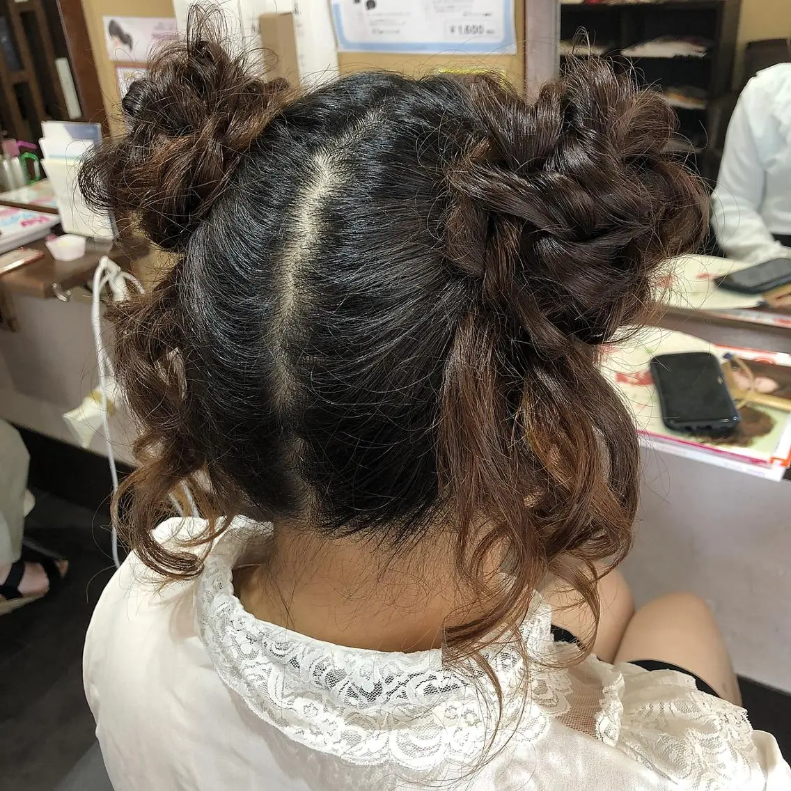 ヘアアレンジ パピヨンロゼ中川 髪質改善/低ダメージのヘアスタイル