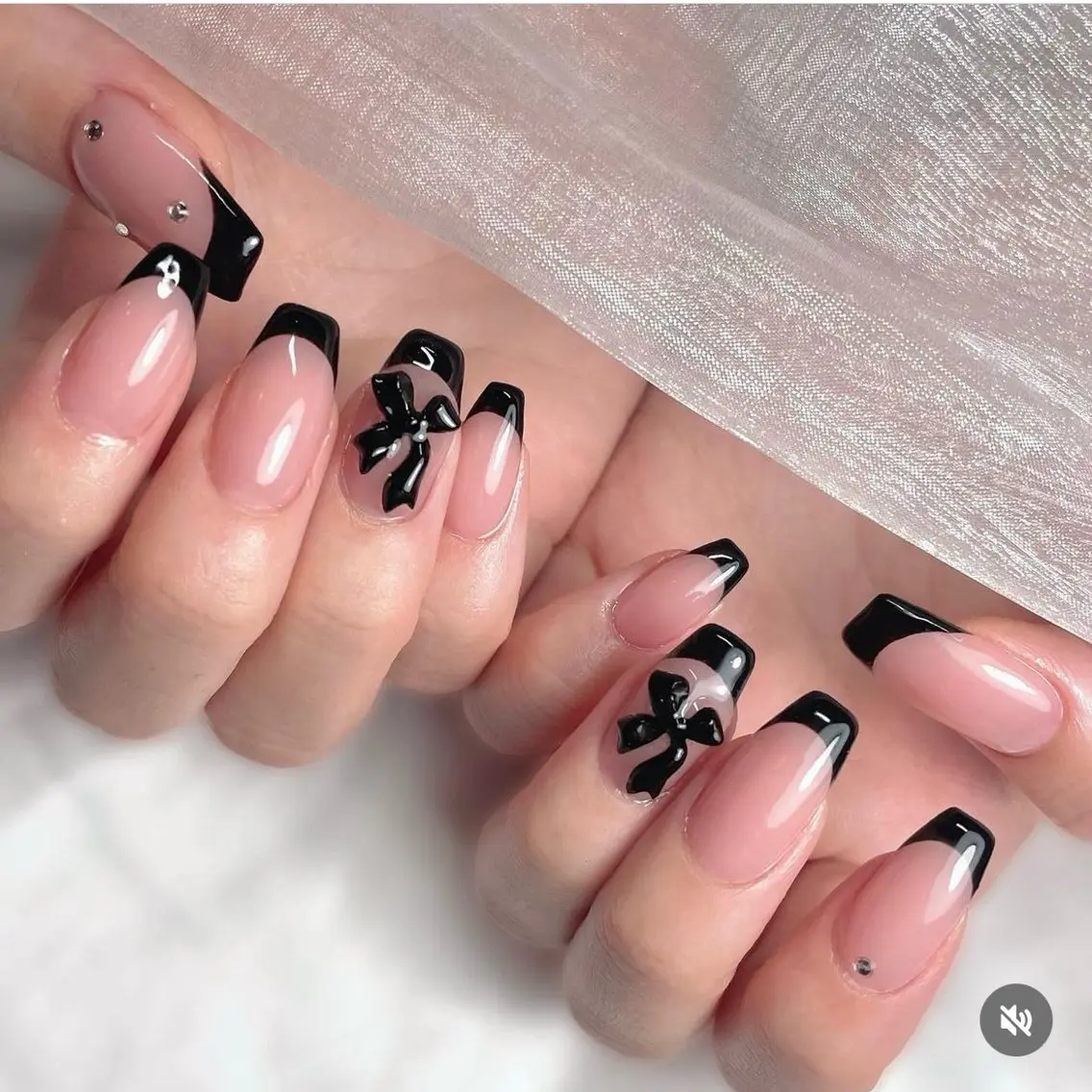 ネイル フレンチネイル 自宅サロン 美蘭のネイルデザイン