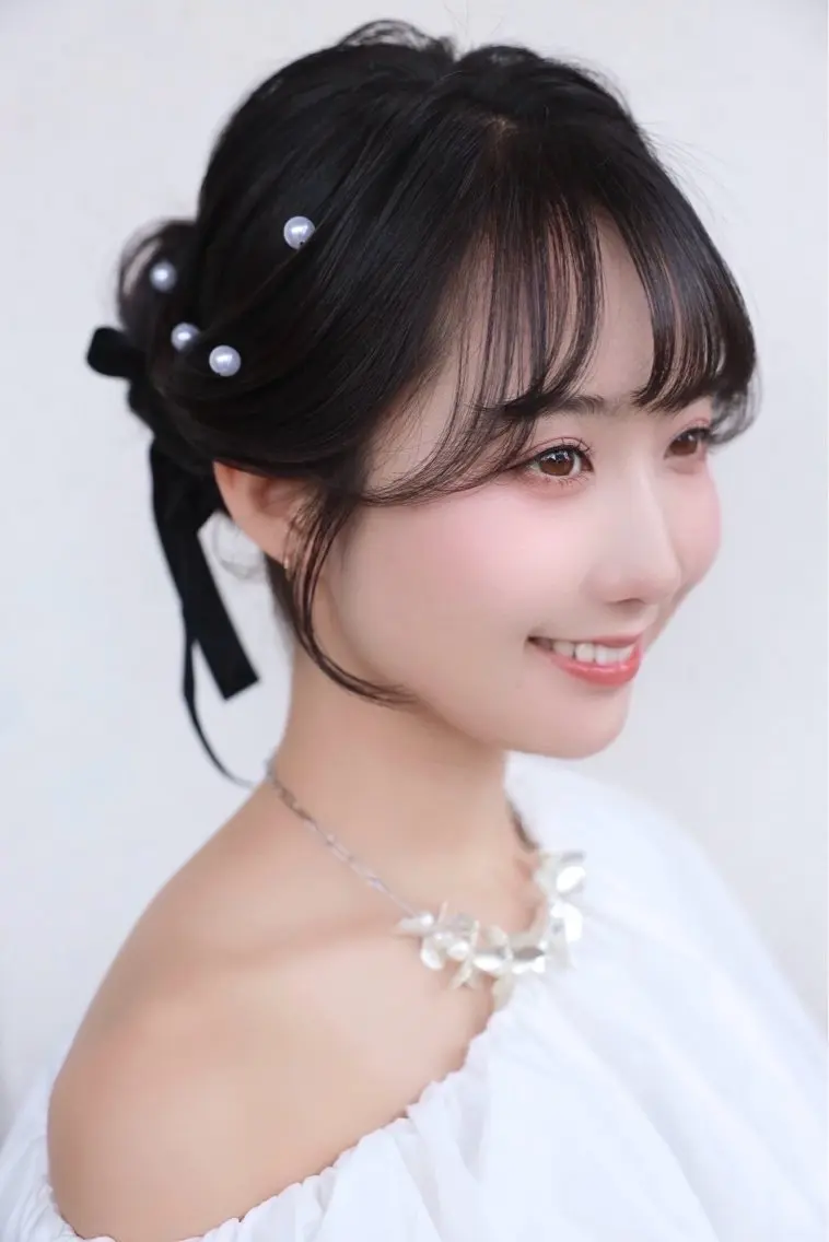 パール付きヘアセット🫰🏻💗14〜17時の写真