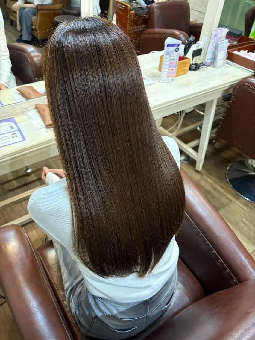 ロング トリートメント 🌻 miyu🌻のヘアスタイル
