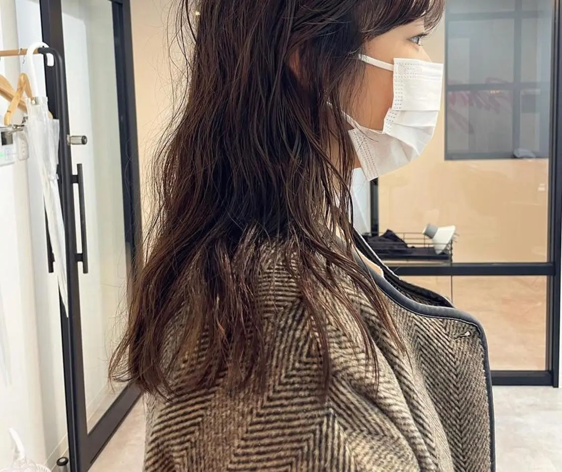 ミディアム パーマ FILMS/sari /似合わせカットのヘアスタイル