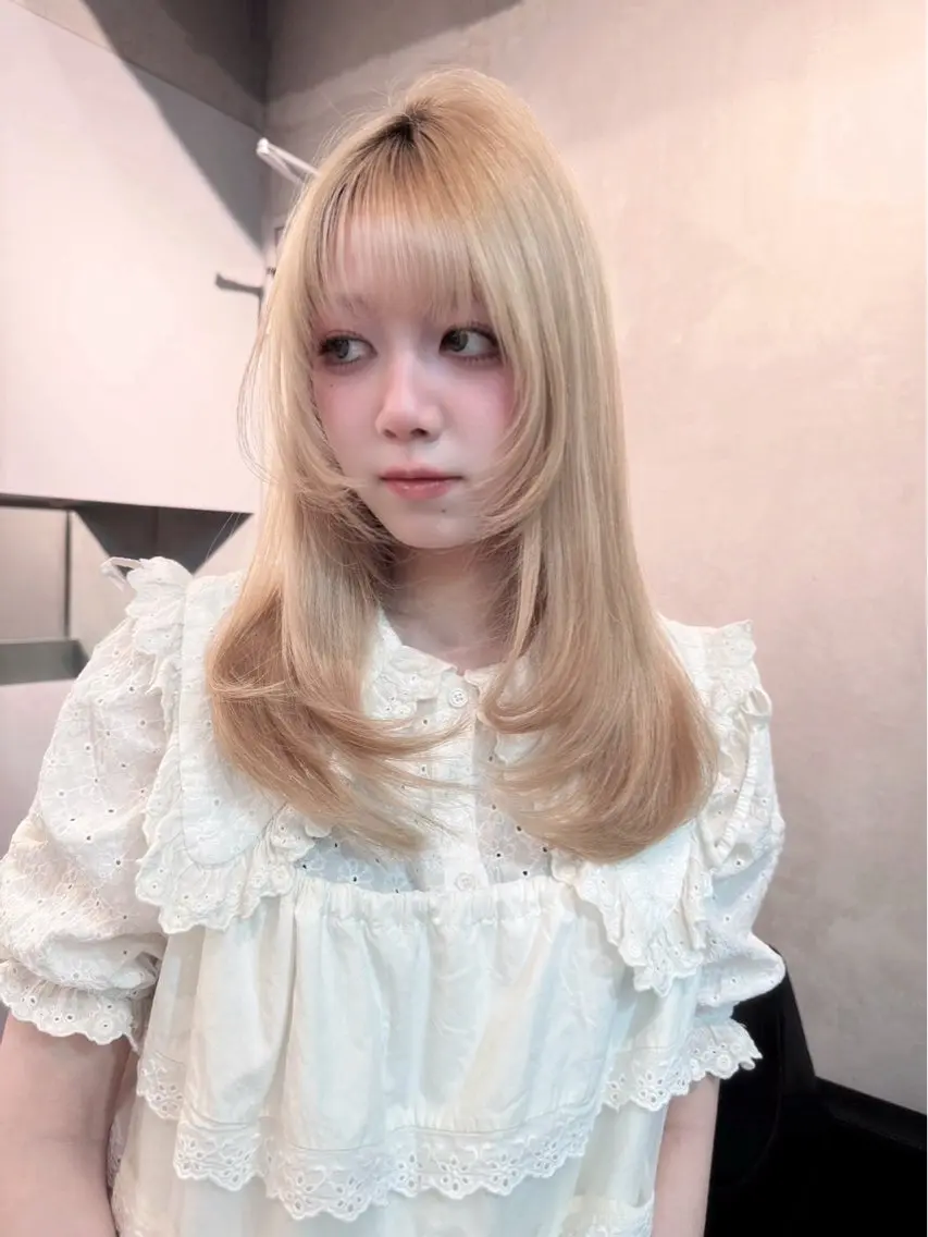 ロング 太田 古都のヘアスタイル