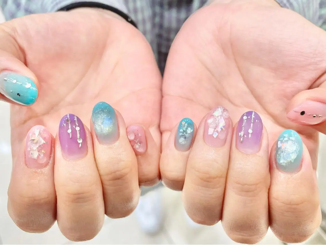 ネイル ハンドネイル Ash関内ネイリスト 荒木のネイルデザイン
