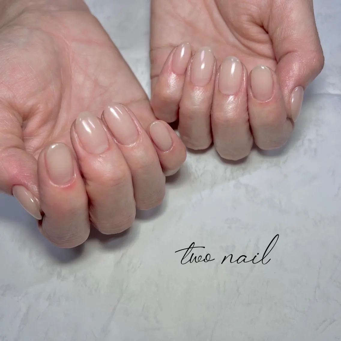 ネイル アートネイル フットネイル ハート ニュアンスネイル ホワイト ハンドネイル two nailのネイルデザイン