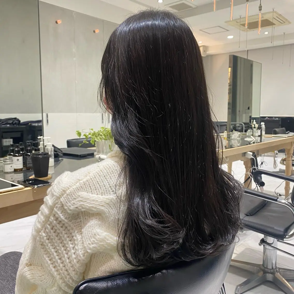 ロング ヘアカラー トリートメント 艶感/ナチュラル 🌿マアヤのヘアスタイル
