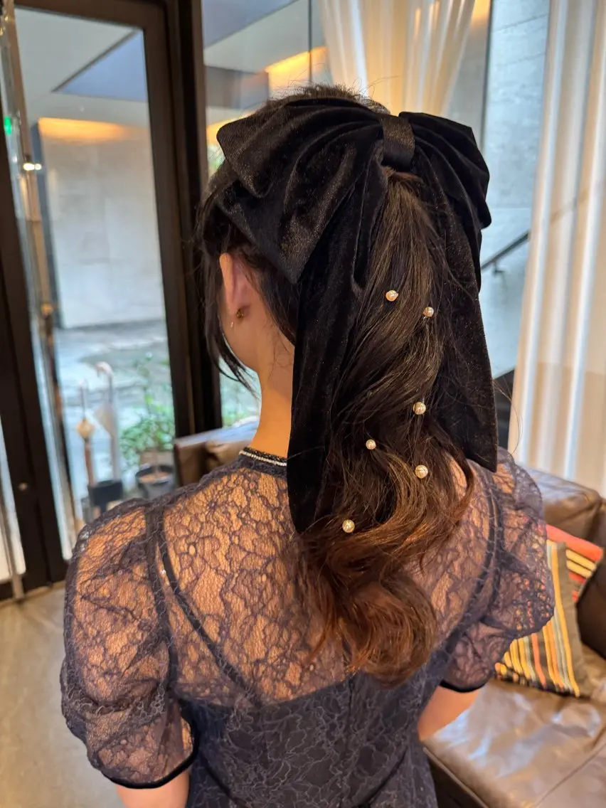 ヘアアレンジ ヘアセット 6/29まで 💐🤍理保のヘアスタイル