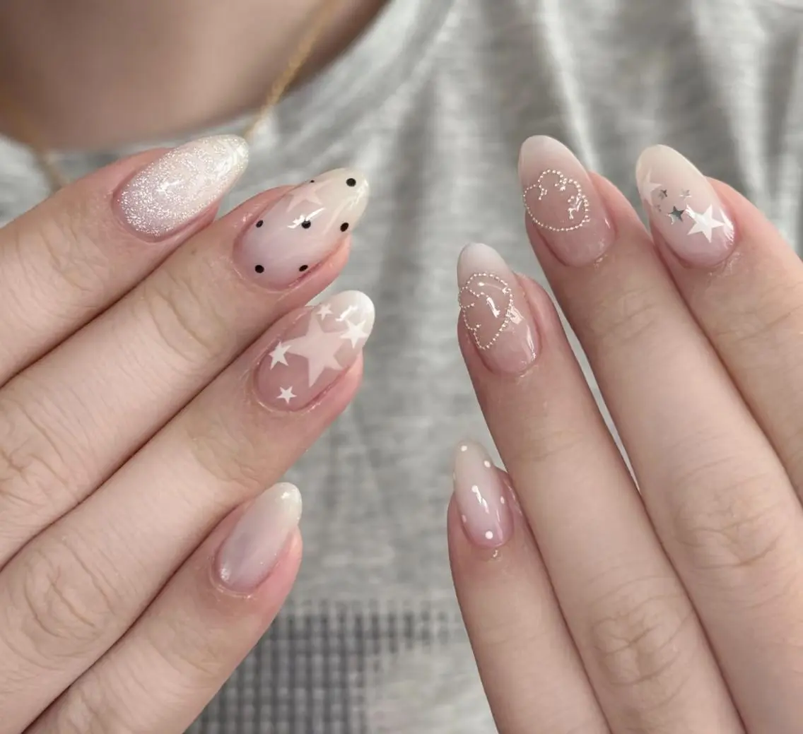 ネイル ハンドネイル ハンドケア 🍑 momo_nailのネイルデザイン
