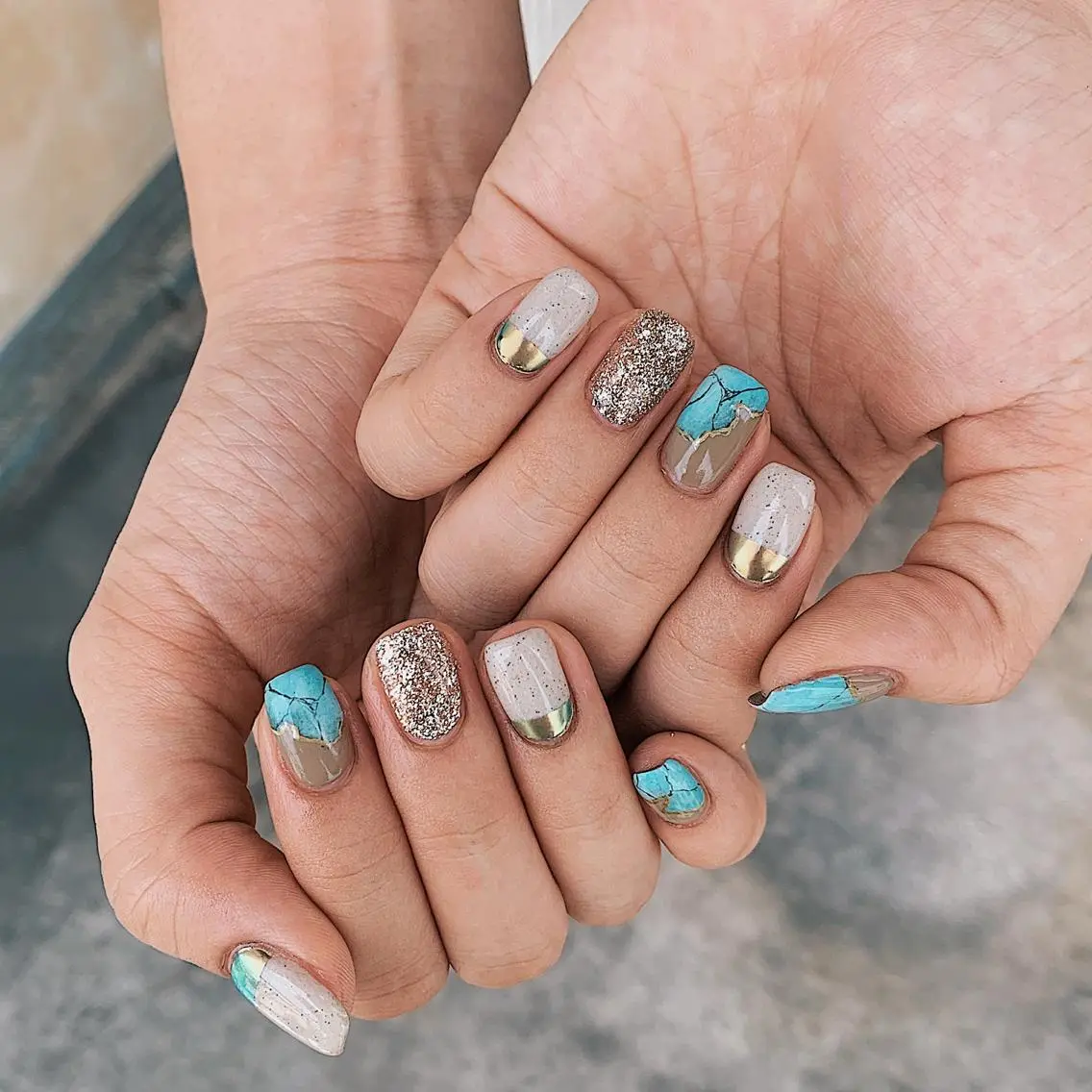 ネイル 夏ネイル tener 🧋yume🧋のネイルデザイン