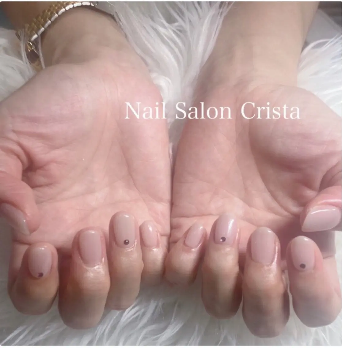 ネイル ジェルネイル パラジェル ハンドネイル CRISTA MOMOのネイルデザイン