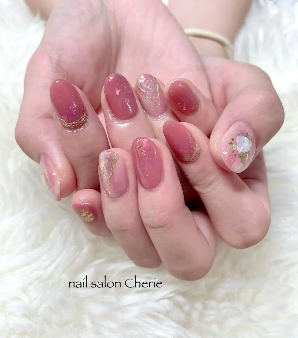 ネイル ハンドネイル nail salon Cherieのネイルデザイン