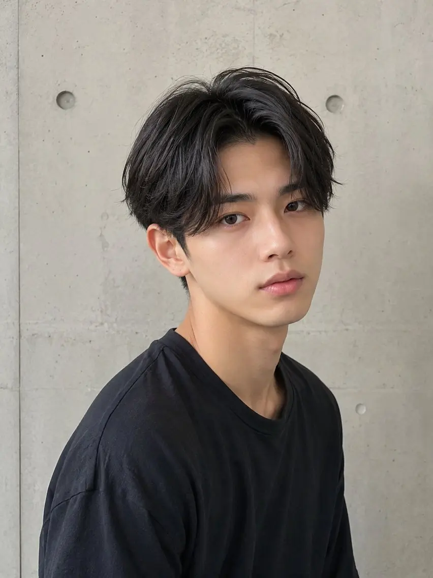 ミディアム カット 有馬 城のヘアスタイル