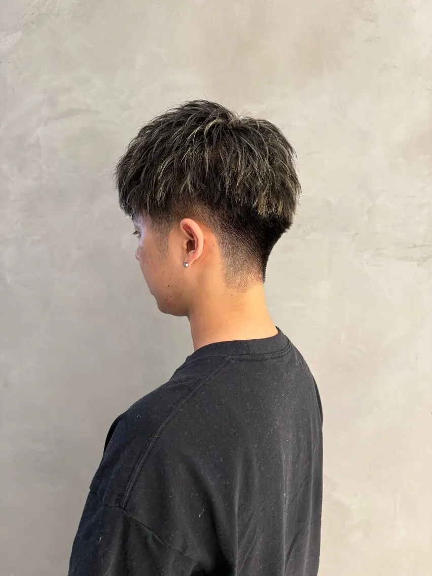 カラー メンズ 國井 誠/メンズカットのヘアスタイル