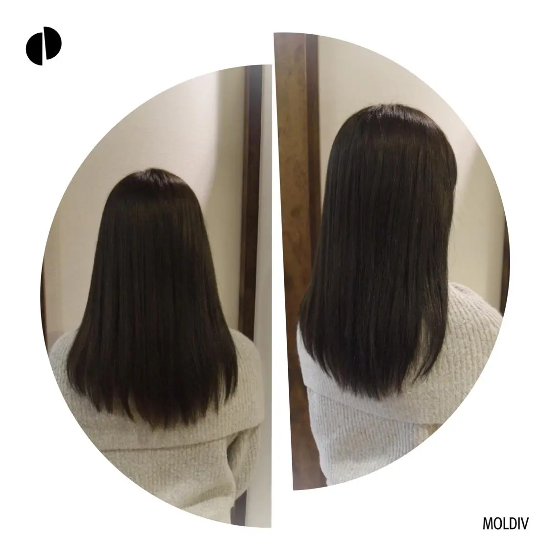 セミロング カラー ブルーカラー ✨縮毛矯正✨髪質改善 ナカシマ ユミのヘアスタイル