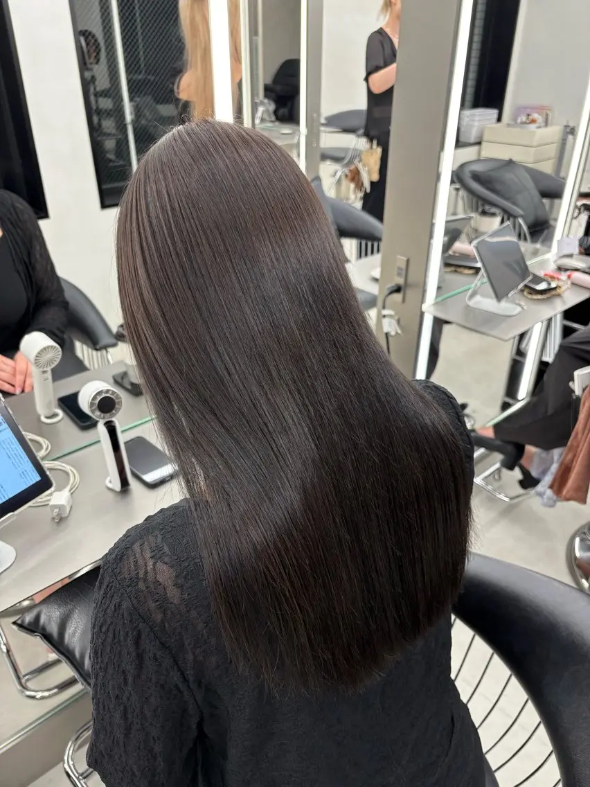 ロング カラー 瀬守 秀哉のヘアスタイル