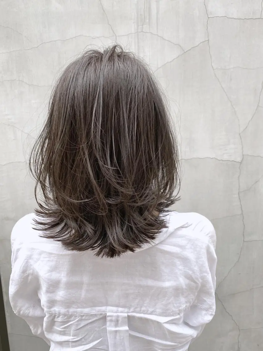 カット +シャンプー+コテ仕上げの写真