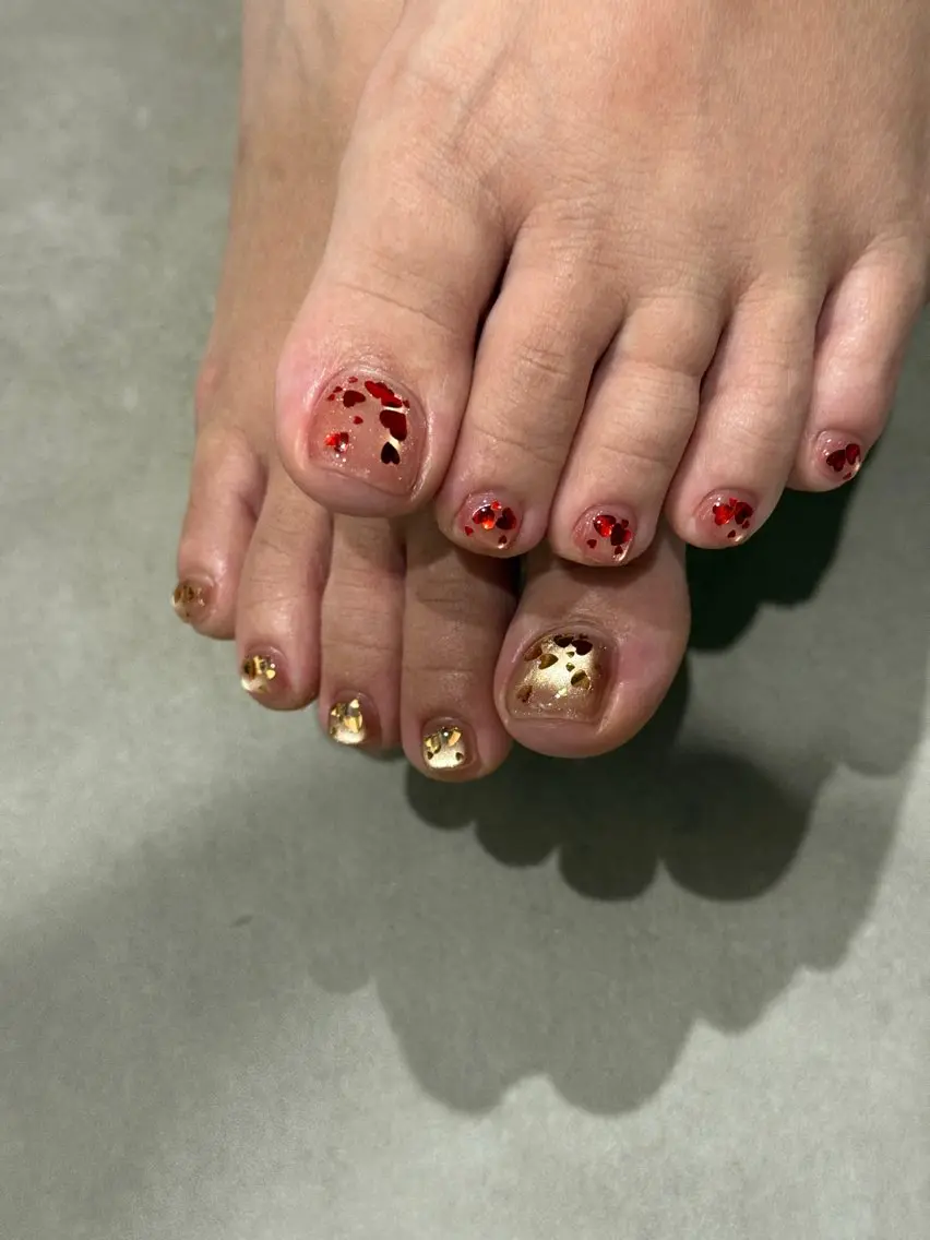 ネイル フットネイル A/gan nail salonのネイルデザイン