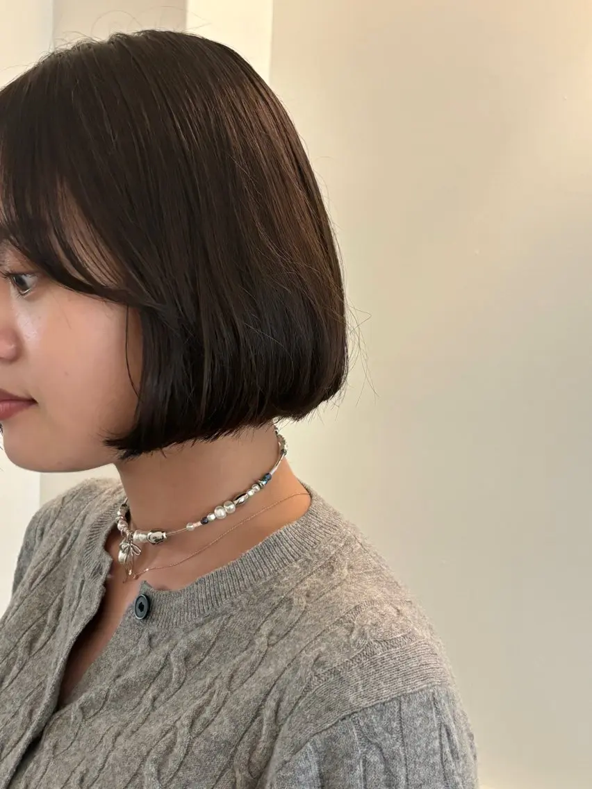 ミディアム カラー ブラウンカラー 玖須 綾音 /柔らかい海外ヘア♡のヘアスタイル