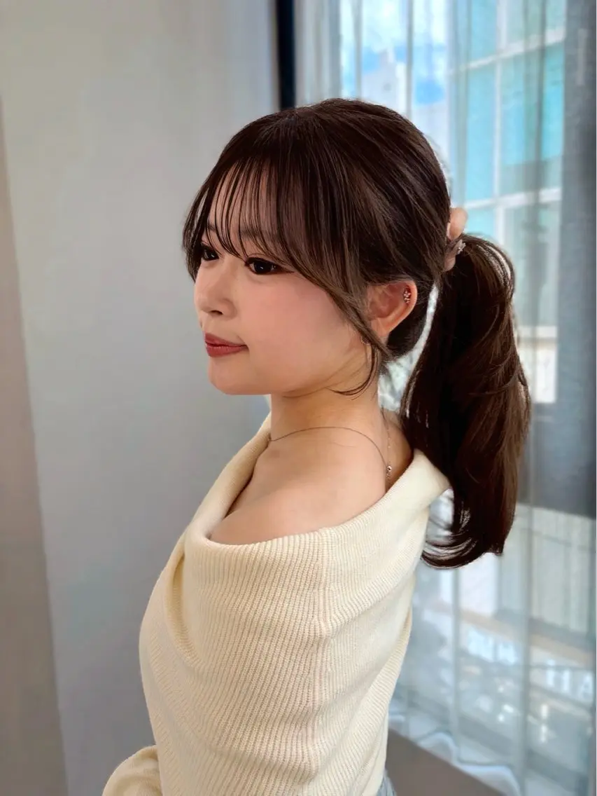 セミロング 木串 楽人のヘアスタイル